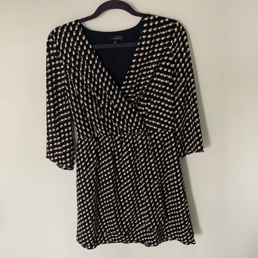 The Limited V-neck Dress